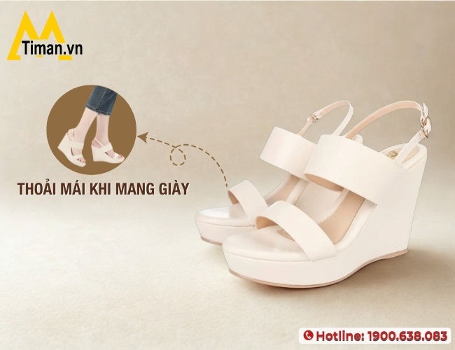 Thoải mái, dễ chịu khi mang giày nữ Hàn Quốc cao cấp