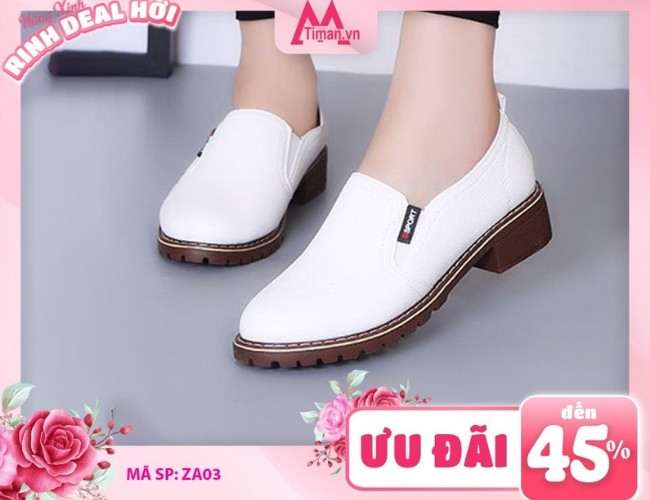Sắm ngay mẫu giày xinh khuyến mãi 20/10 tại Timan