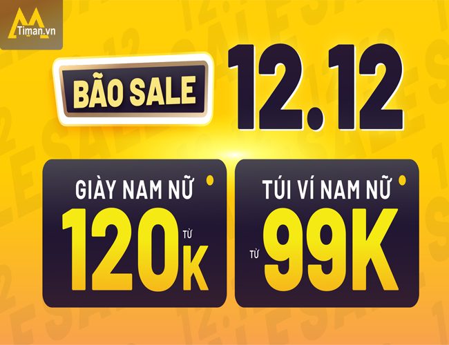 Sale 12.12 săn ngàn deal hời tại Timan