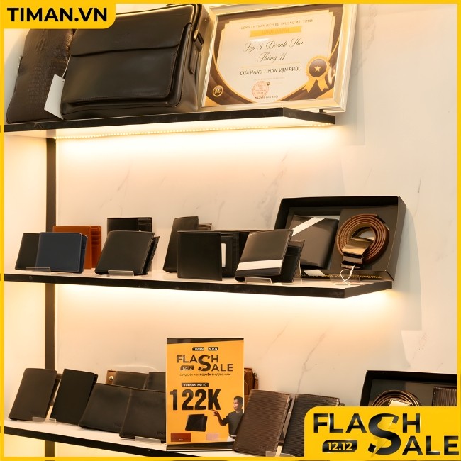 Khuyến mãi phụ kiện nam bùng nổ vào ngày 12/12