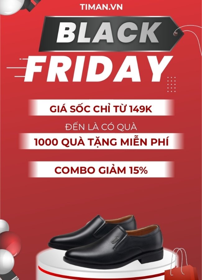 Săn ngay deal sốc Black Friday tại Timan
