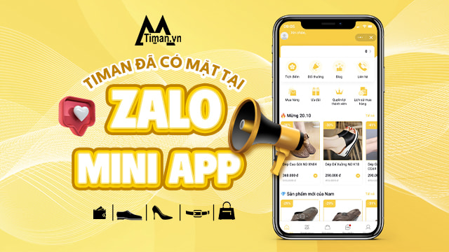 Timan đã có mặt trên Zalo Mini App