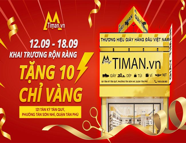 Tưng bừng khai trương cửa hàng Timan Tân Phú