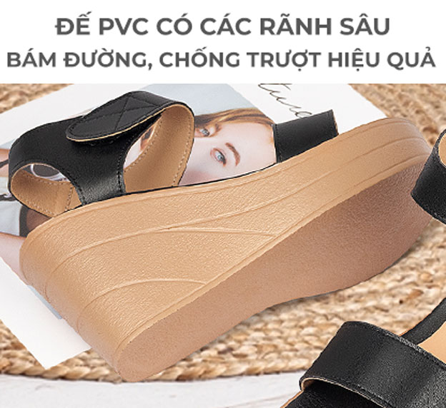 Dép đế xuồng nữ TM-XN248 đế chống trơn trượt tốt