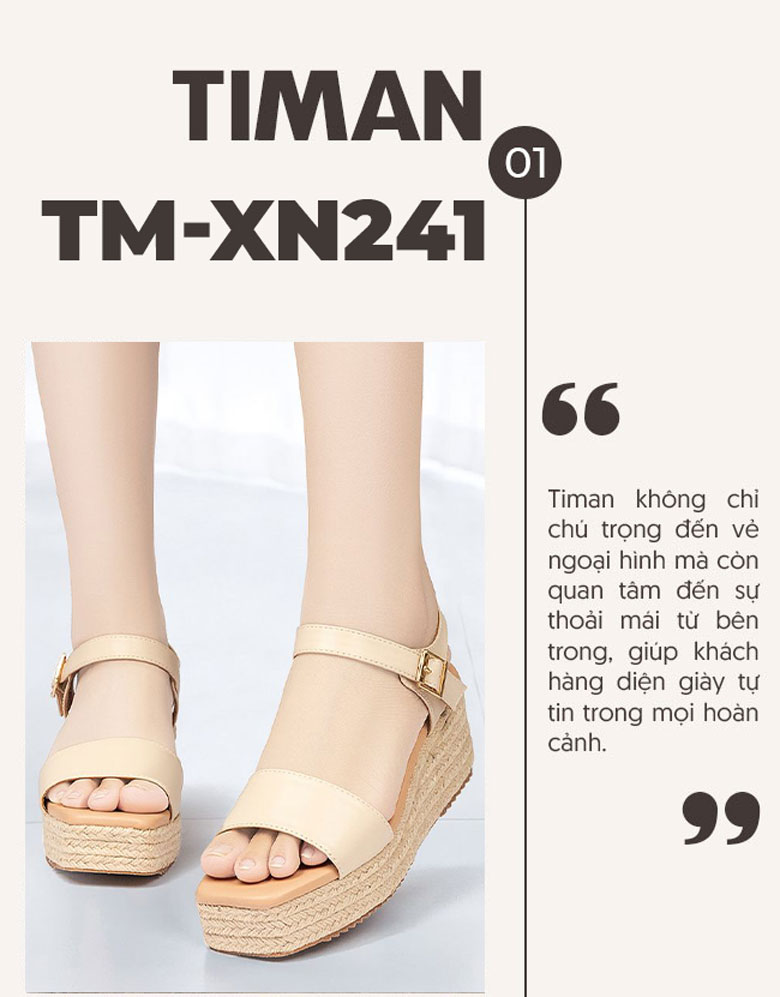 Dép sandal nữ TM-XN241 chất lượng cao cấp