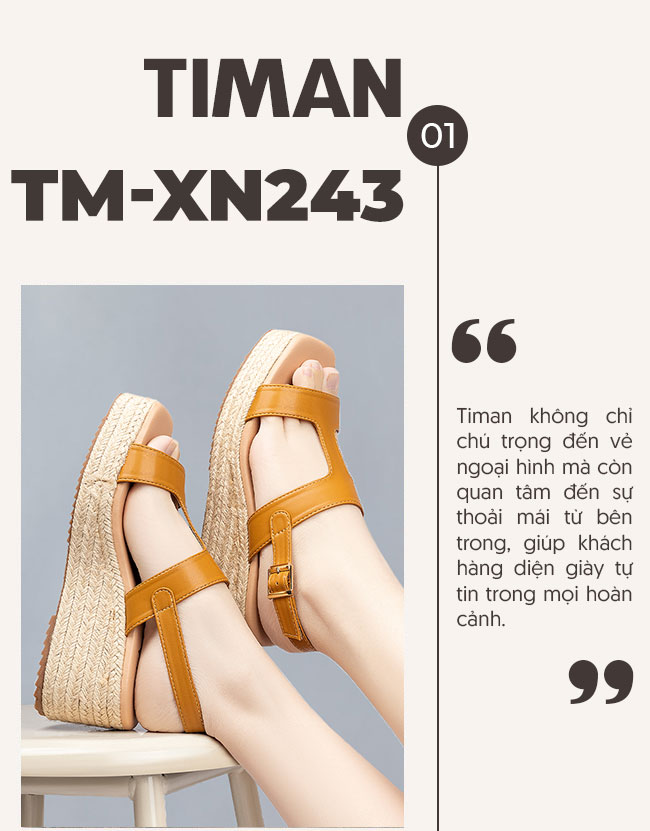 Dép sandal nữ TM-XN243 sự lựa chọn hoàn hảo