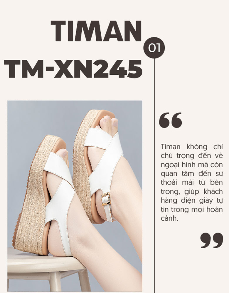 Dép sandal nữ TM-XN245 sự lựa chọn hoàn hảo