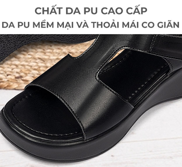 Dép sandal nữ TM-XN247 chất da cao cấp