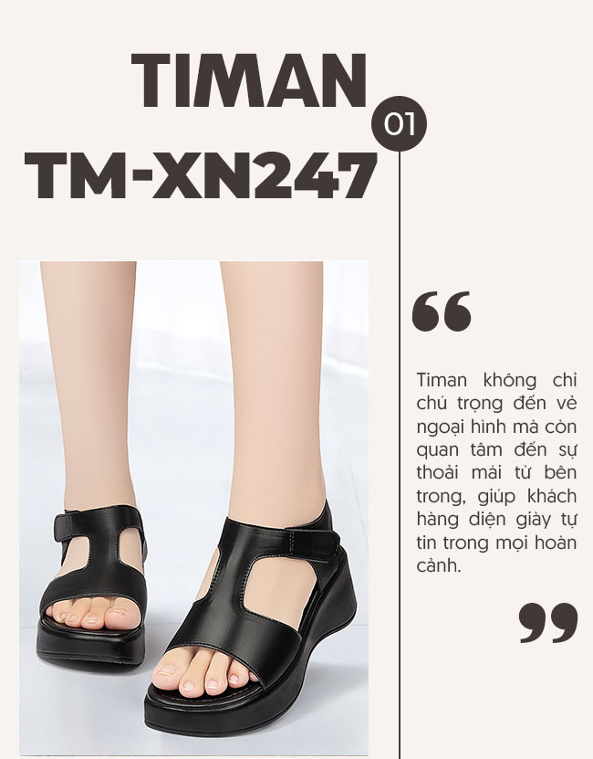 Dép sandal nữ TM-XN247 chất lượng cao cấp