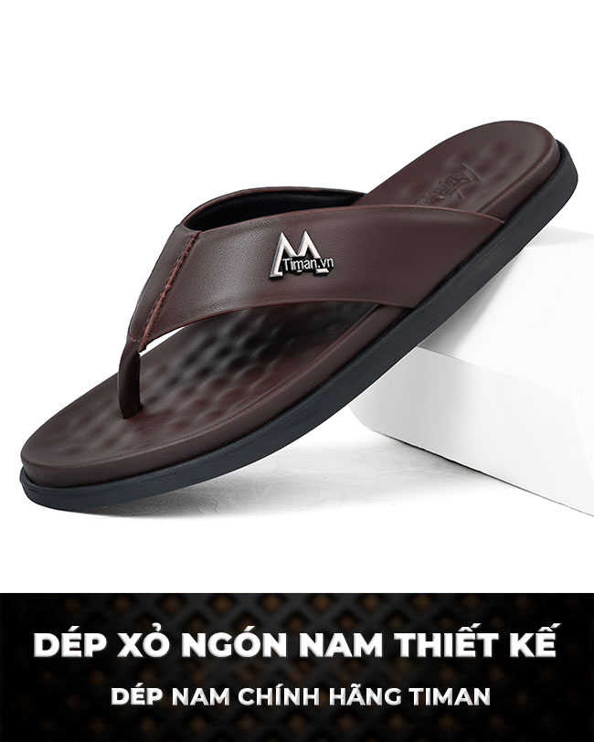 Dép xỏ ngón nam TM-DL106 thiết kế chính hãng TIMAN