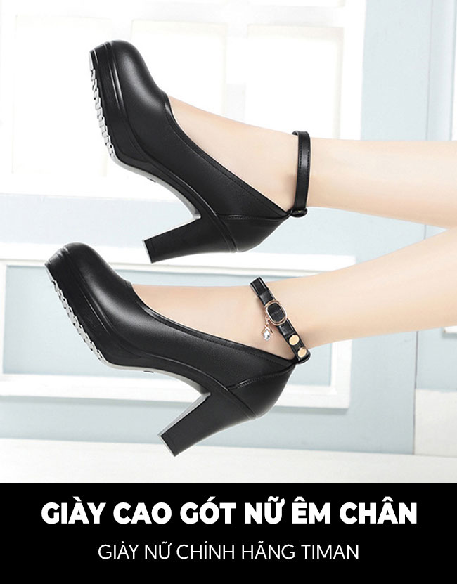 Giày cao gót nữ TM-CG502 thiết kế chính hãng TIMAN