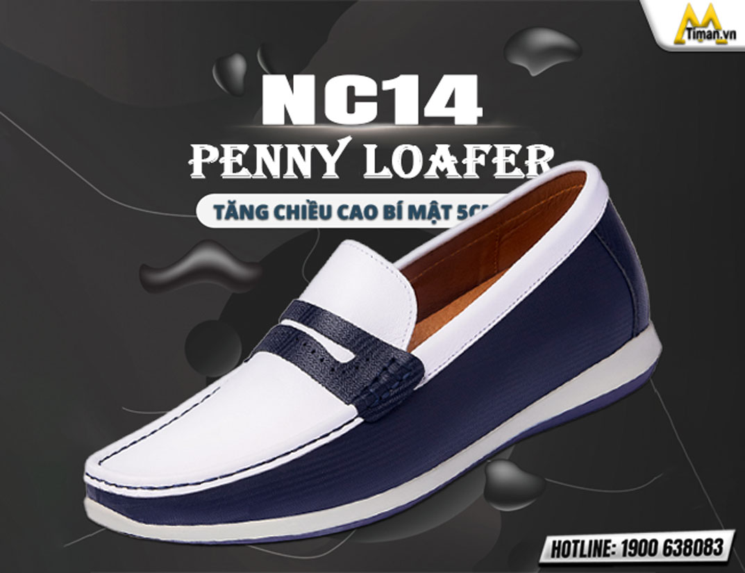 Giày penny loafer cao cấp