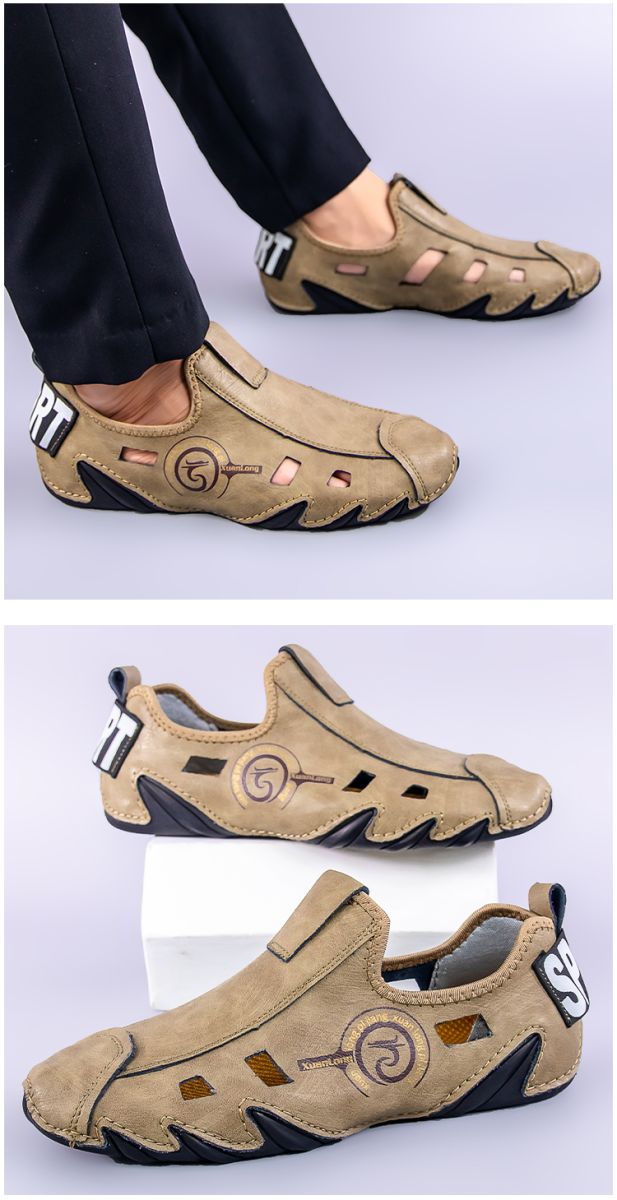 Giày lười da nam MH16 thời trang