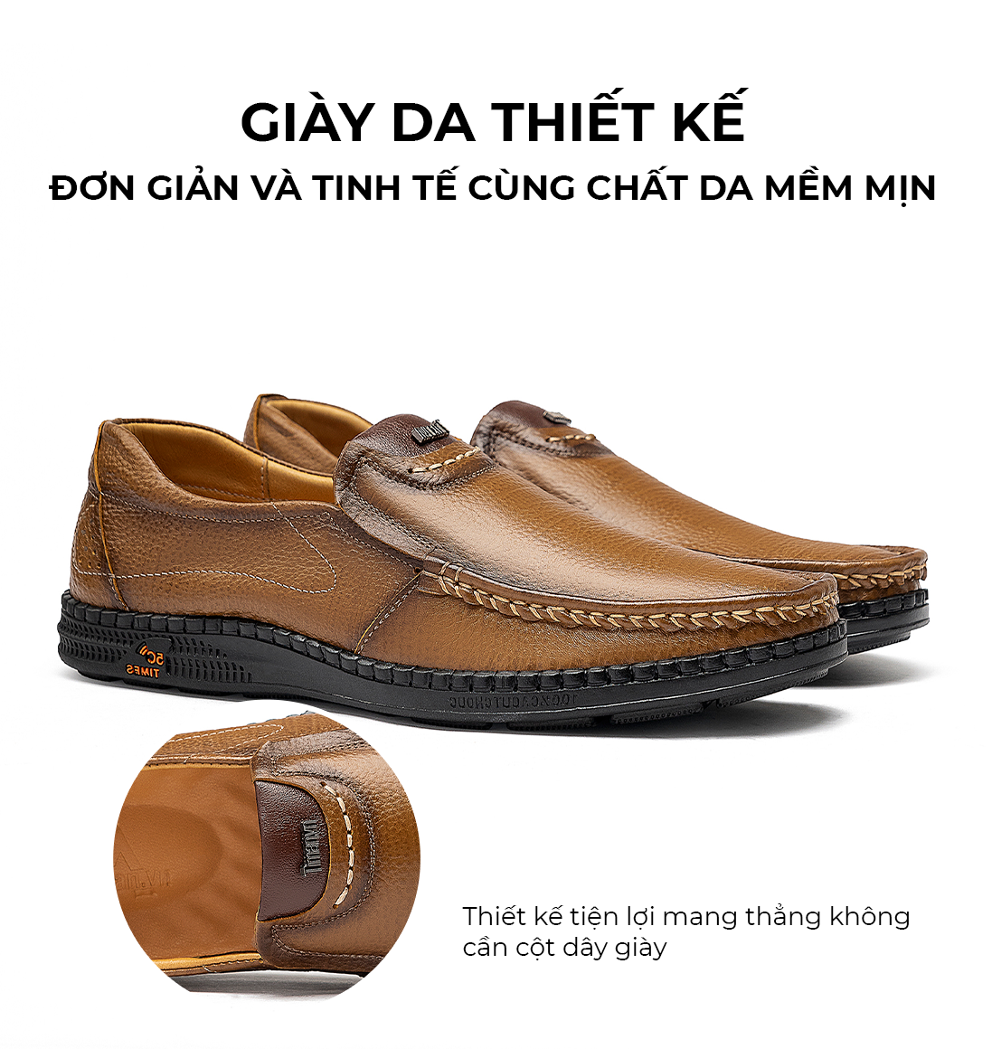 Giày lười nam TM-GL108 đẳng cấp quý ông