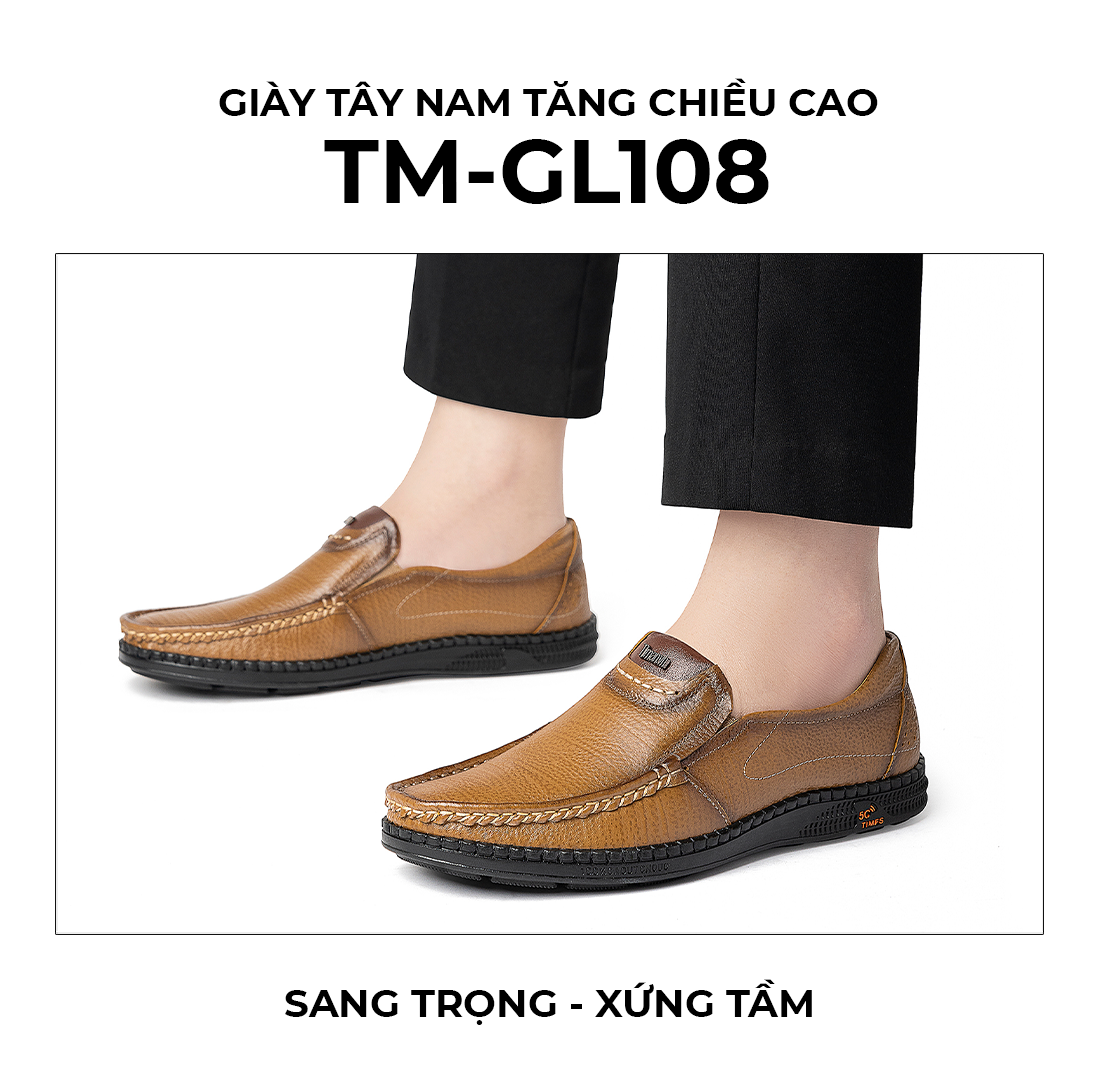Giày lười nam TM-GL108 thiết kế thời trang