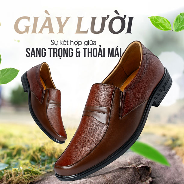 Giày lười nam TM-GL127 sự kết hợp hoàn hảo