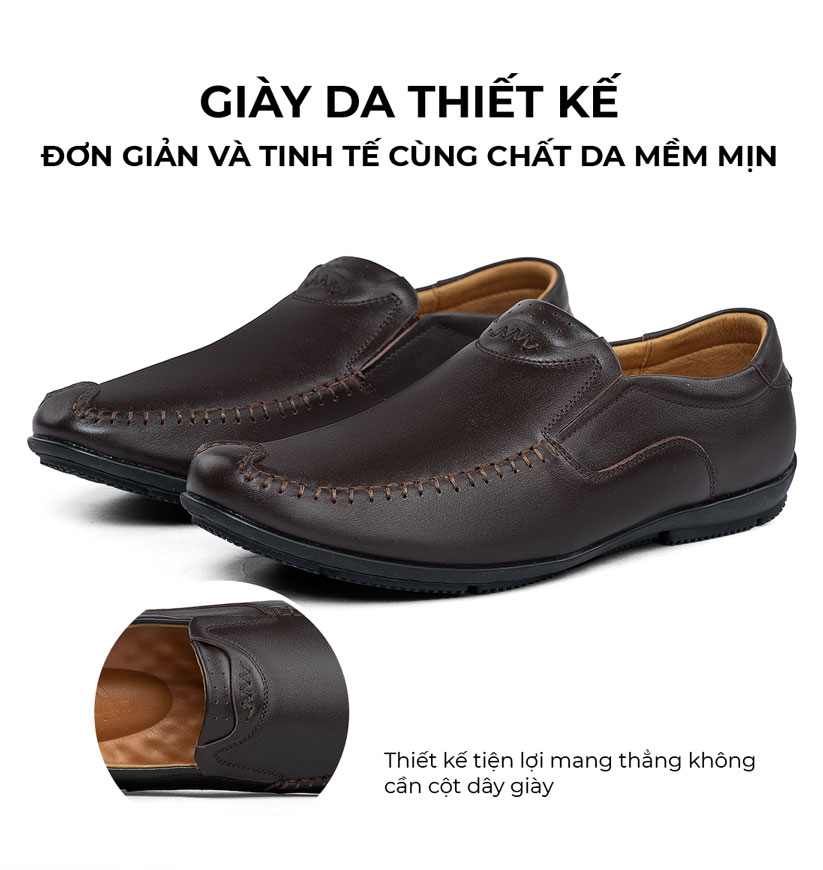 Giày lười nam TM-GL129 chất lượng cao cấp