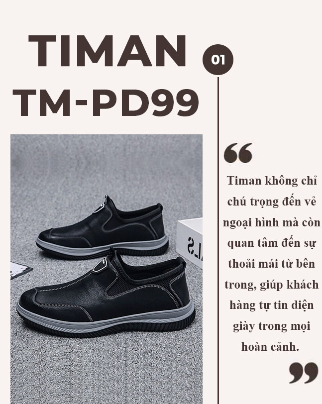 Giày lười nam TM-PD99 sự lựa chọn hoàn hảo