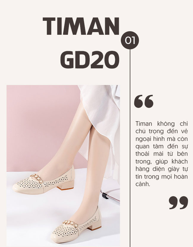 Giày lười da nữ GD20 hàng hiệu