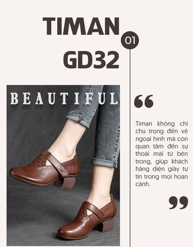 Giày lười nữ GD32 sự lựa chọn hoàn hảo