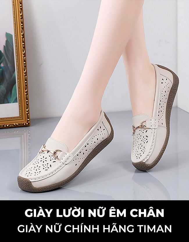 Giày lười nữ TM-XS51 chính hãng TIMAN