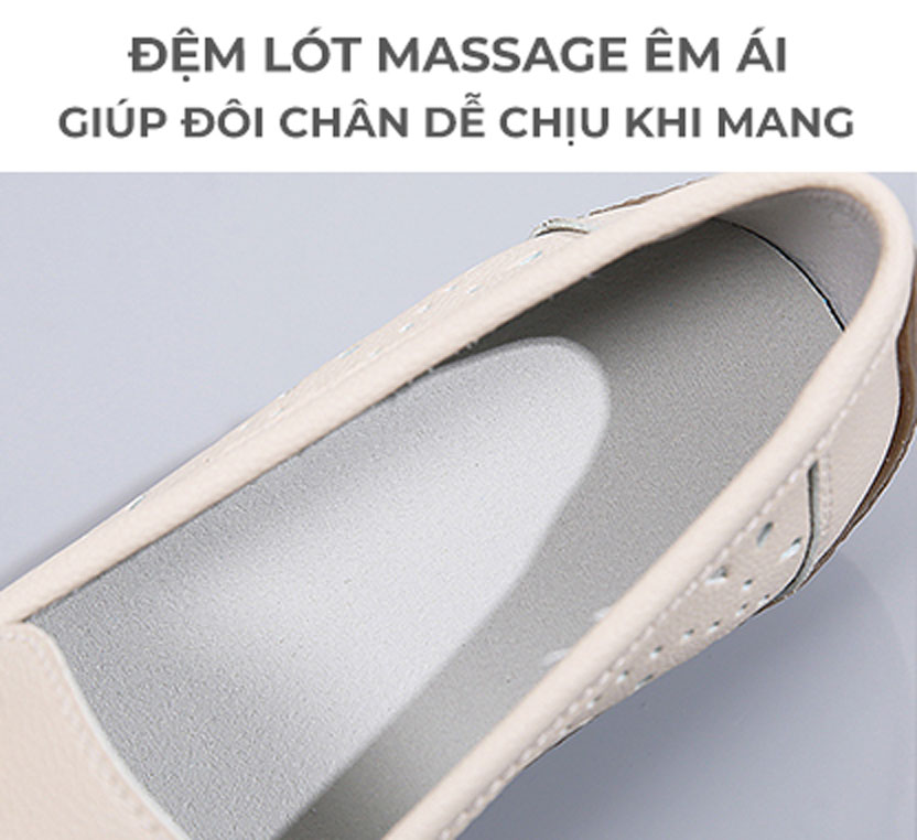 Giày lười nữ TM-XS51 đệm lót êm ái