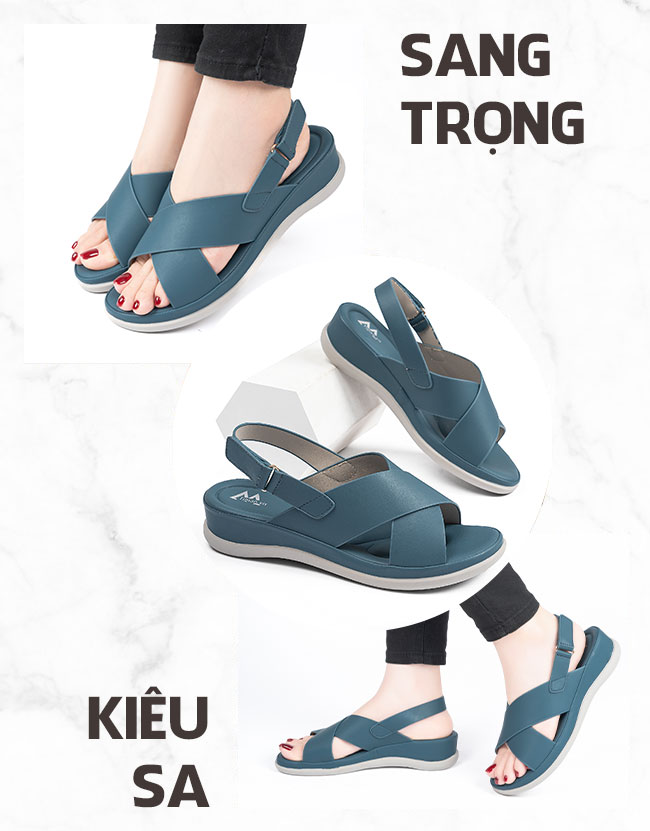 Giày sandal nữ TM-XN501 thiết kế kiêu sa sang trọng