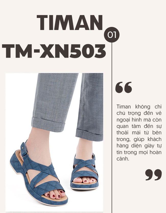 Giày sandal nữ TM-XN503 chất lượng cao cấp