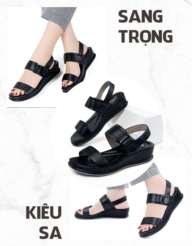 Giày sandal nữ TM-XNX505 thiết kế kiêu sa sang trọng