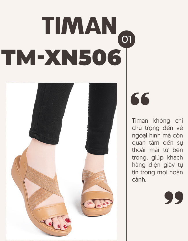 Giày sandal nữ TM-XN506 chất lượng cao cấp