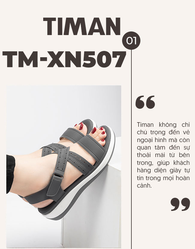 Giày sandal nữ TM-XN507 chất lượng cao cấp