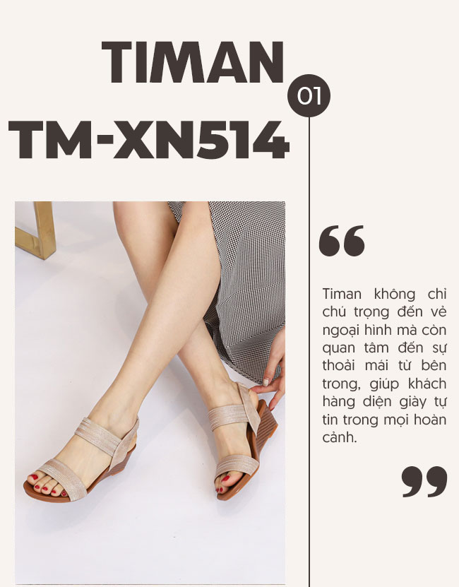 Giày sandal nữ TM-XN514 chất lượng cao cấp