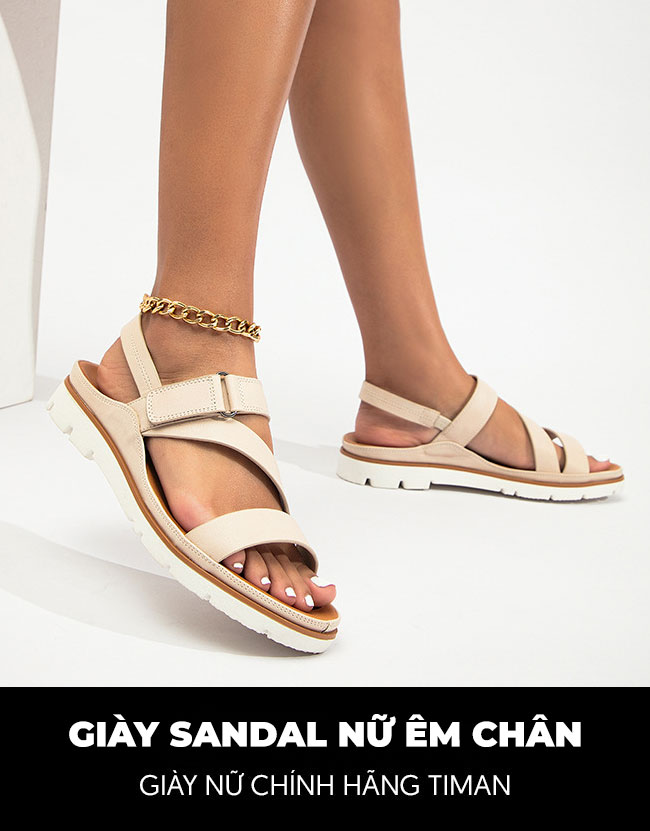 Giày sandal nữ TM-XN517 thiết kế chính hãng TIMAN