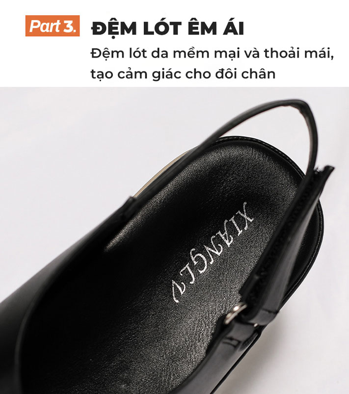 Giày sandal nữ TM-XN521 đệm lót êm ái