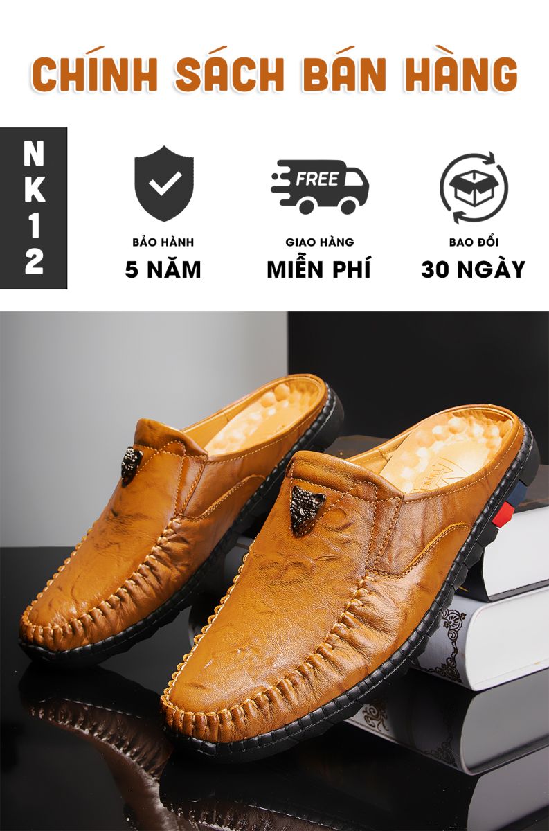Giày sục nam NK12 chính hãng