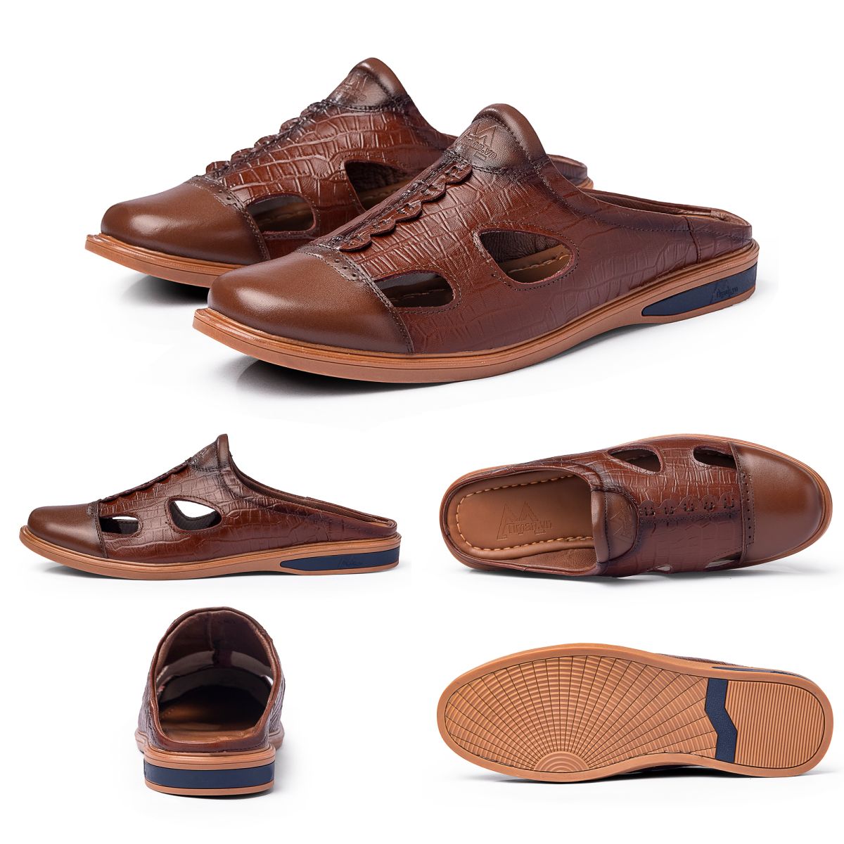 Giày sục nam SA67 phong cách đơn giản