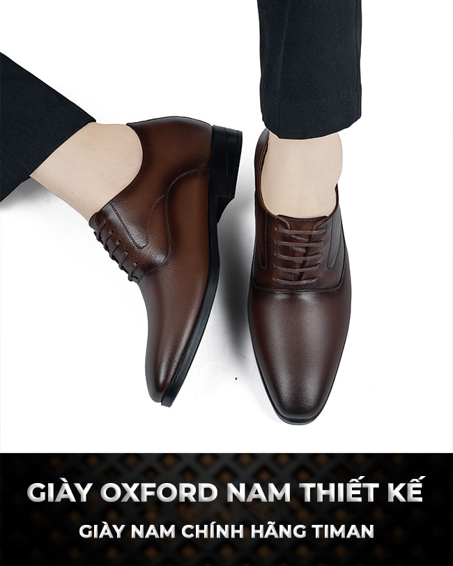 Giày oxford nam TM-GT94 thiết kế chính hãng TIMAN