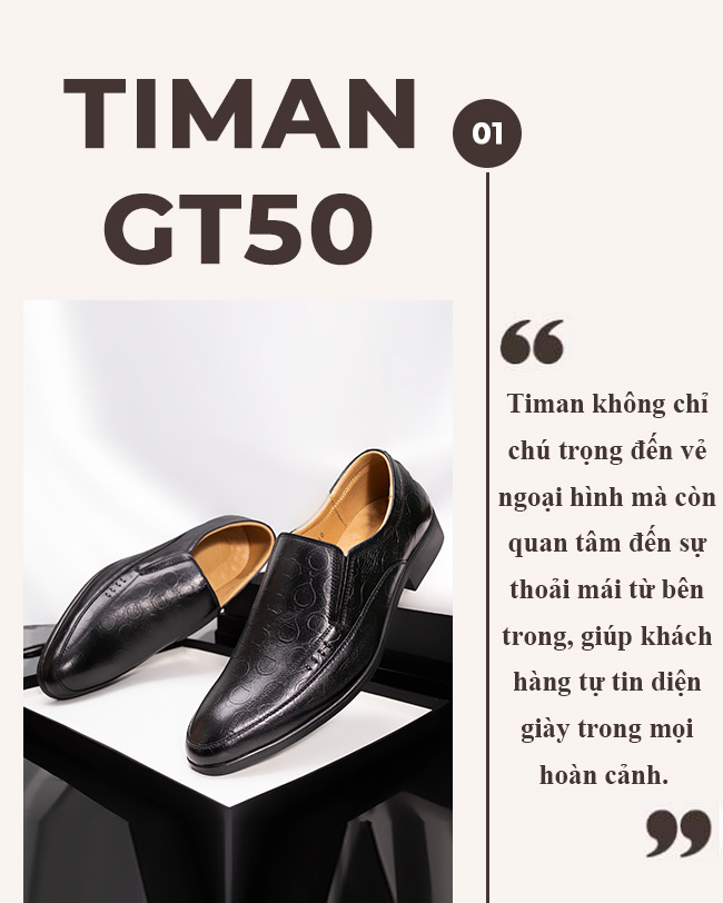 Giày tây nam GT50 độc quyền