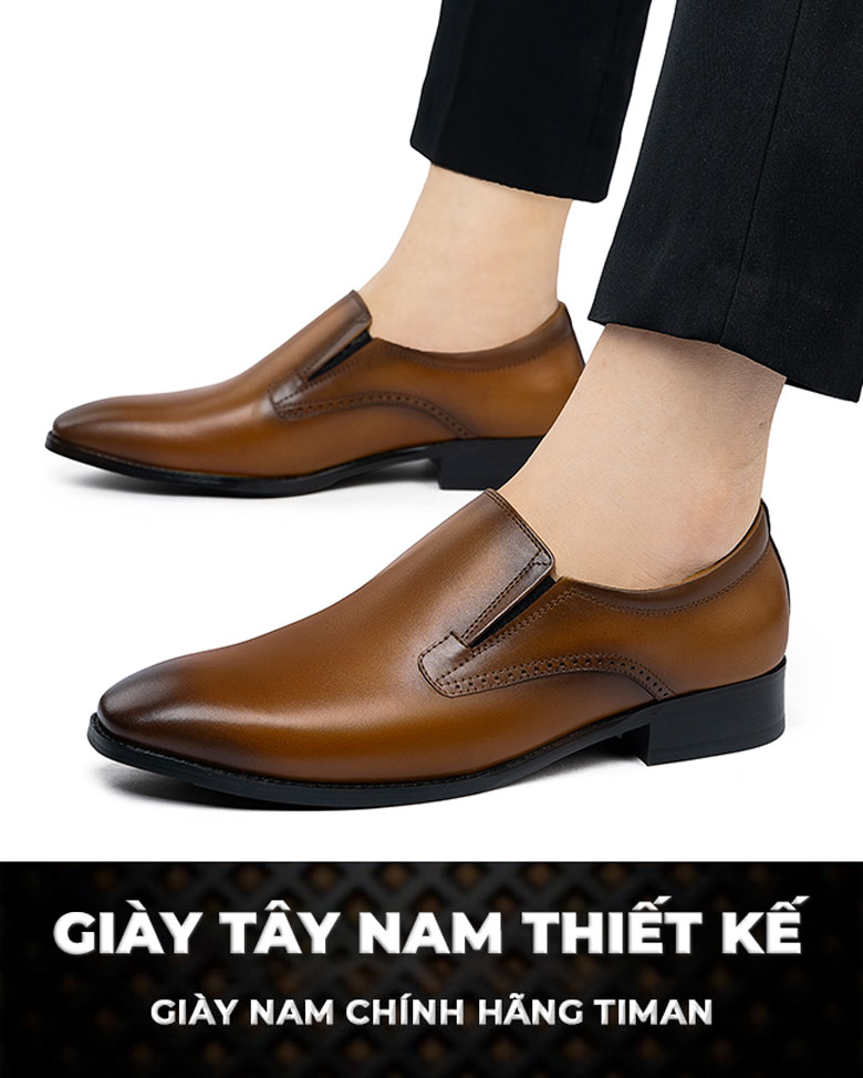 Giày tây nam GT91 thiết kế chính hãng TIMAN