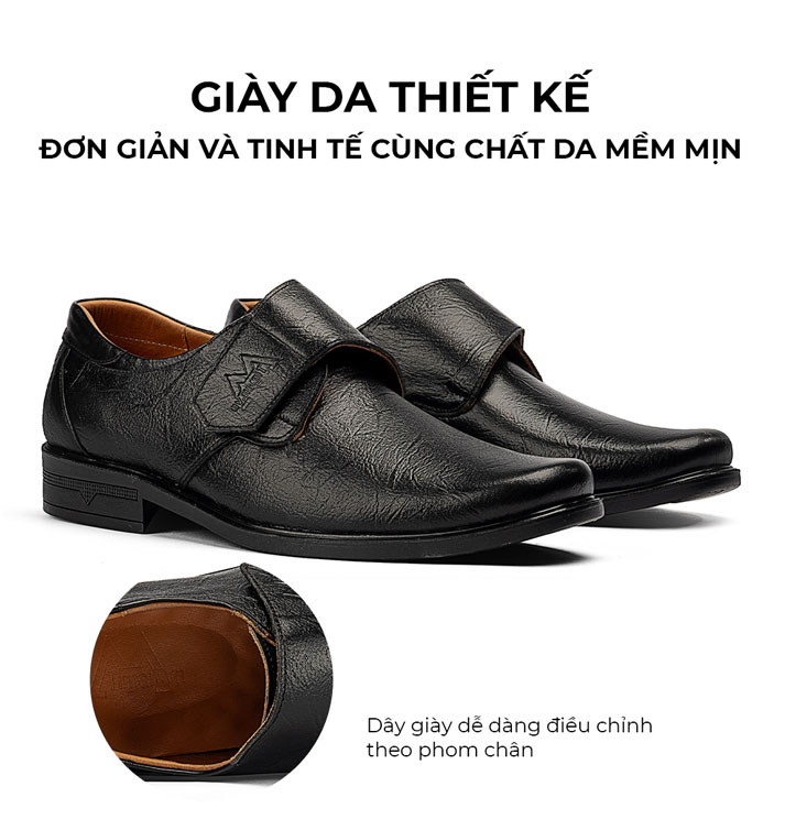 Giày tây nam TM-GL115 thiết kế đầy tiện lợi và sang trọng