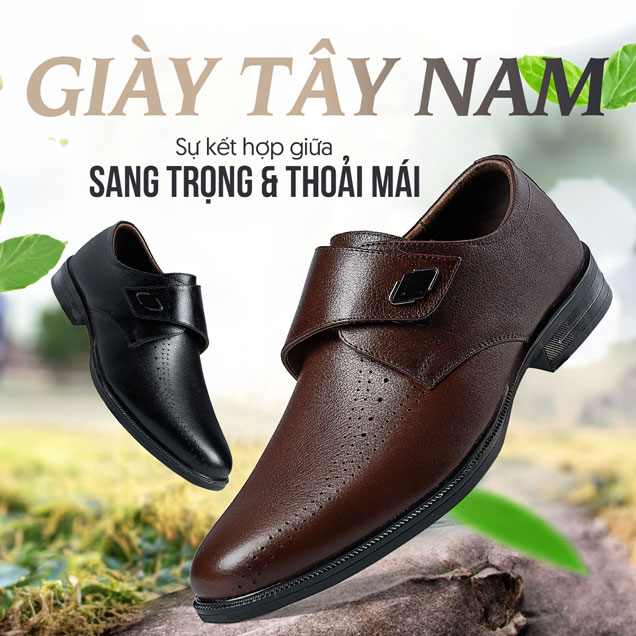 Giày tây nam TM-GL128 sự kết hợp hoàn hảo