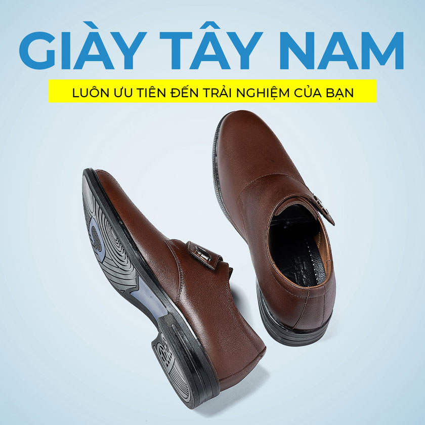 Giày tây nam TM-GL128 trải nghiệm tốt nhất