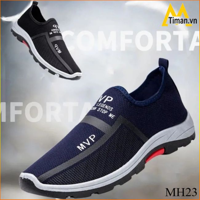 Giày thể thao nam MH23 thiết kế 2 màu sang trọng