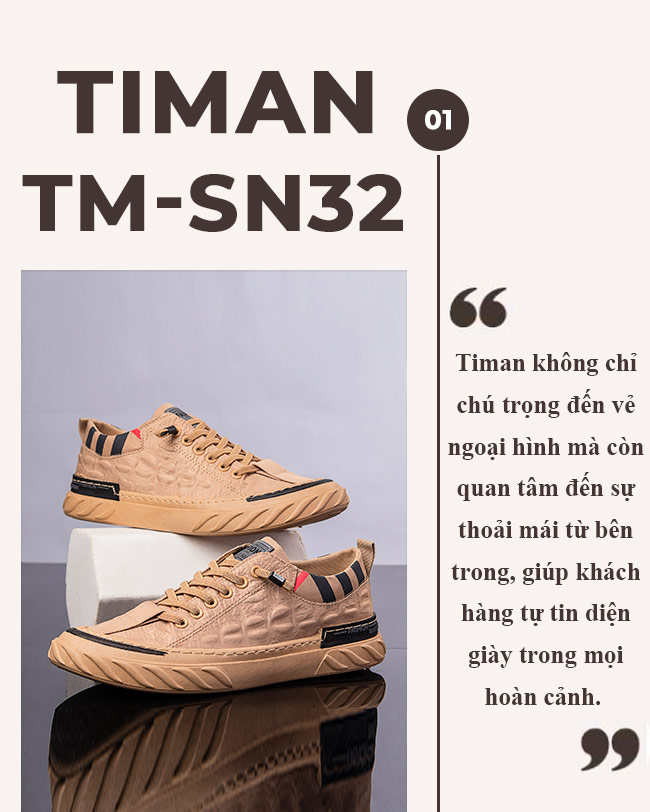 Giày thể thao nam TM-SN32 sự lựa chọn hoàn hảo