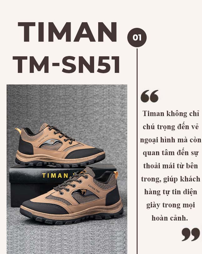 Giày thể thao nam TM-SN51 sự lựa chọn hoàn hảo