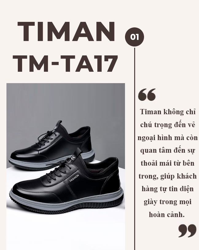Giày thể thao nam TM-TA17 sự lựa chọn hoàn hảo