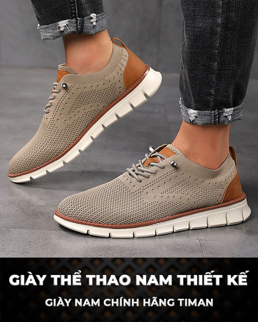 Giày thể thao nam TM-TT25 thiết kế chính hãng TIMAN