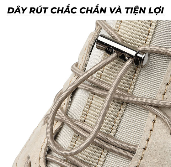 Giày da nam buộc dây TM-RK47 dây rút chắc chắn và tiện lợi