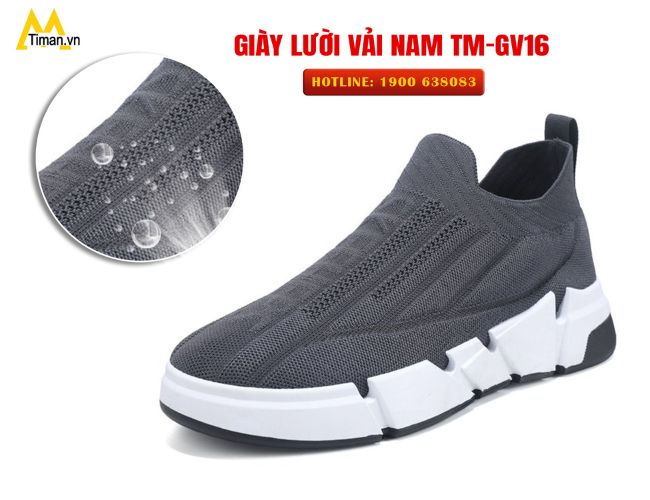 Giày vải lười nam TM-GV16 bền bỉ