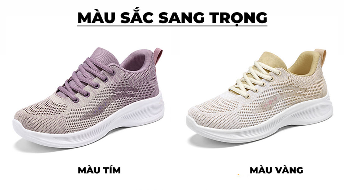 Giày thể thao nữ TM-SZ113 thiết kế 2 màu sang trọng